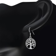 Tree of Life Silver Earrings, ep322